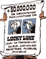 Affiche Lucky Luke