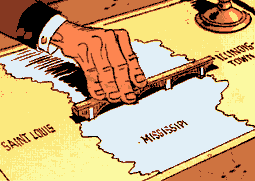 construire un pont reliant Illinoistown