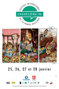 Affiche du festival d'Angoulme 1996